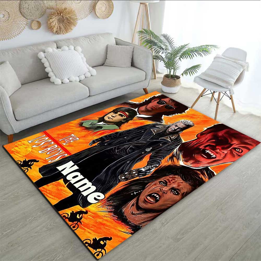 Warnermedia (15) Customize your name rug, office chair cushion, home bedroom living room gift.