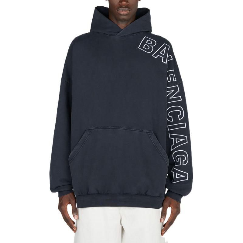 Balenciaga Sweatshirt Men's Black 739024TOVV29034