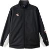 Champion Long Sleeve Windbreaker Size with Logo Men's Jacket, C3-USC15, Black, S, Warm, Water-Repellent, Windproof, One-Point
