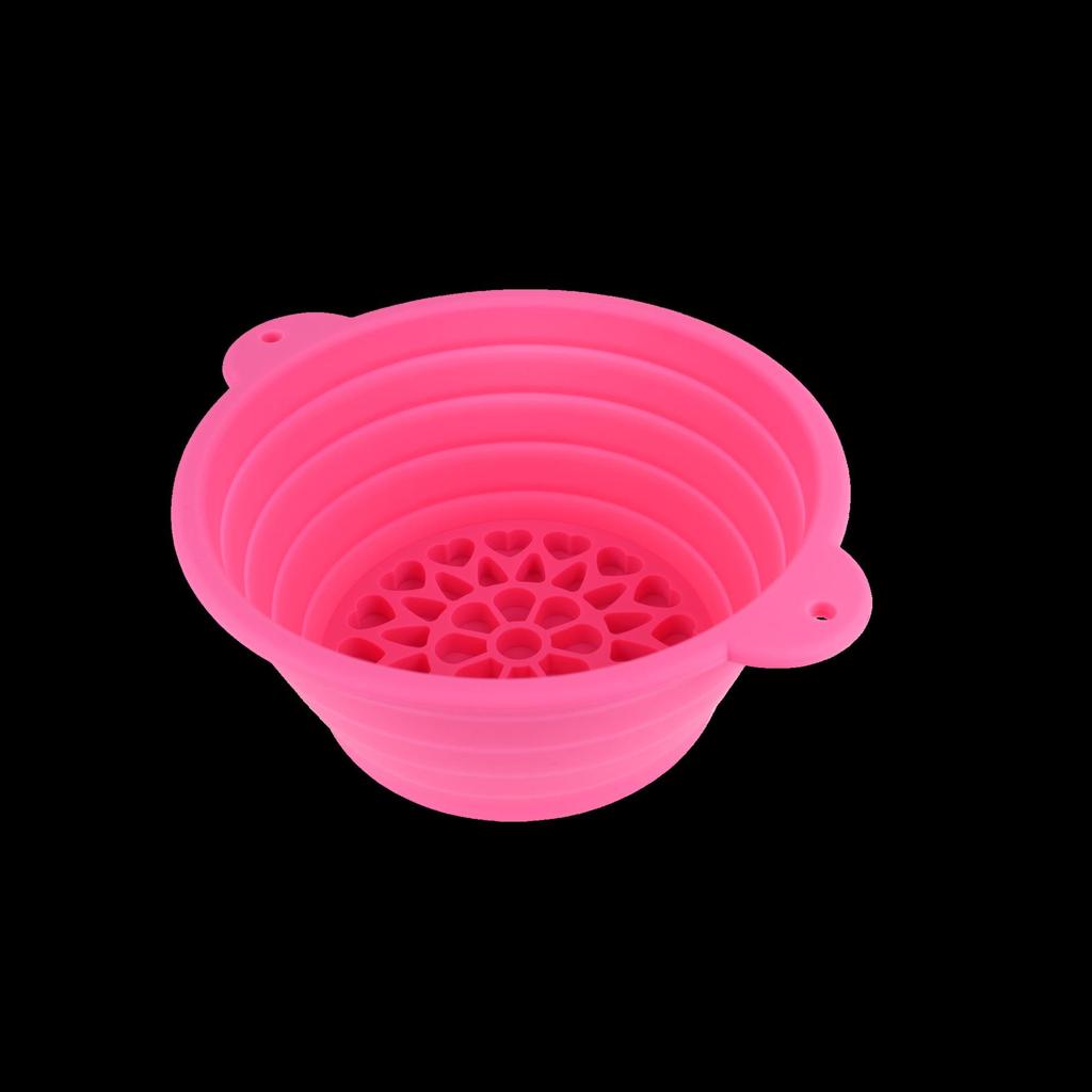 Silicone Folding Ice Pack Face Wash Basin for Travel and Outdoor Use