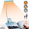 Eye Caring Horizontal ET-Head Book Light Brightness Dimmable Book Lamp Usb Rechargeable Read Light  Bedside Reading Night Light