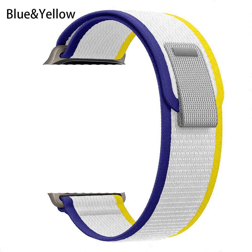 Sport Nylon Strap for Smart Watch Ultra 49mm 7 8 45mm 41mm 44mm 40mm 42mm 38mm Outdool Bands Band Bracelet for Watch Series 8 7 6 SE 5 4 3 2 1