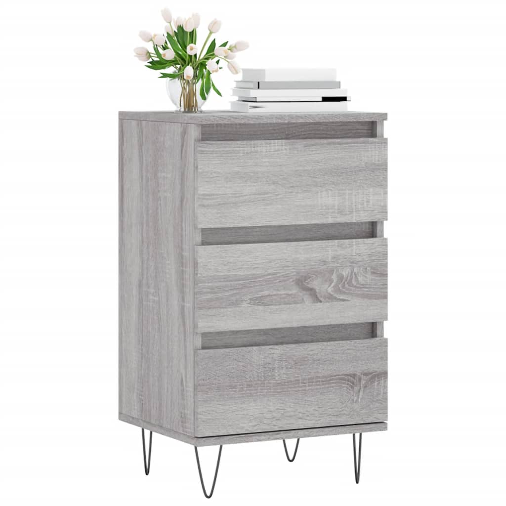 Sideboard Gray Sonoma 40x35x70 cm Particleboard