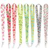 Name Tag Holder Hang Rope Cartoon Fruits Lanyard Cheery Avocado Strap Phone Hang Rope Phone Lanyard