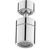 Universal Splash-Proof Rotatable Shower Head & Faucet Connector for Kitchen Sink