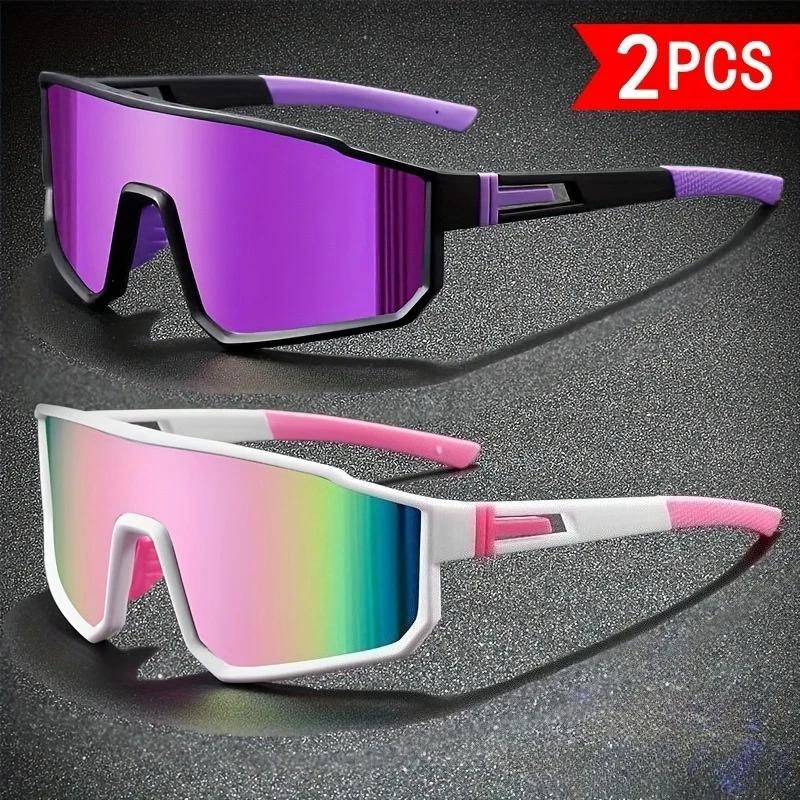 2 STÜCK Shades Radbrille Mtb Brille Für Biker Shade Outdoor Sportbrille UV400