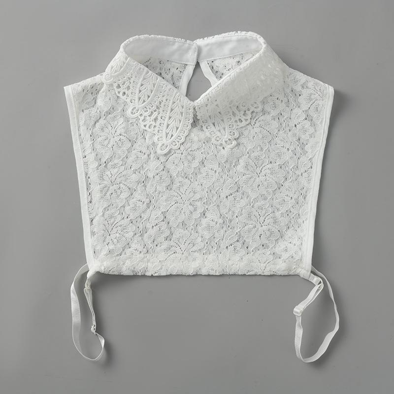 Faux col en dentelle, col décoratif polyvalent, faux col, faux col de chemise, faux col cheongsam à nœud chinois