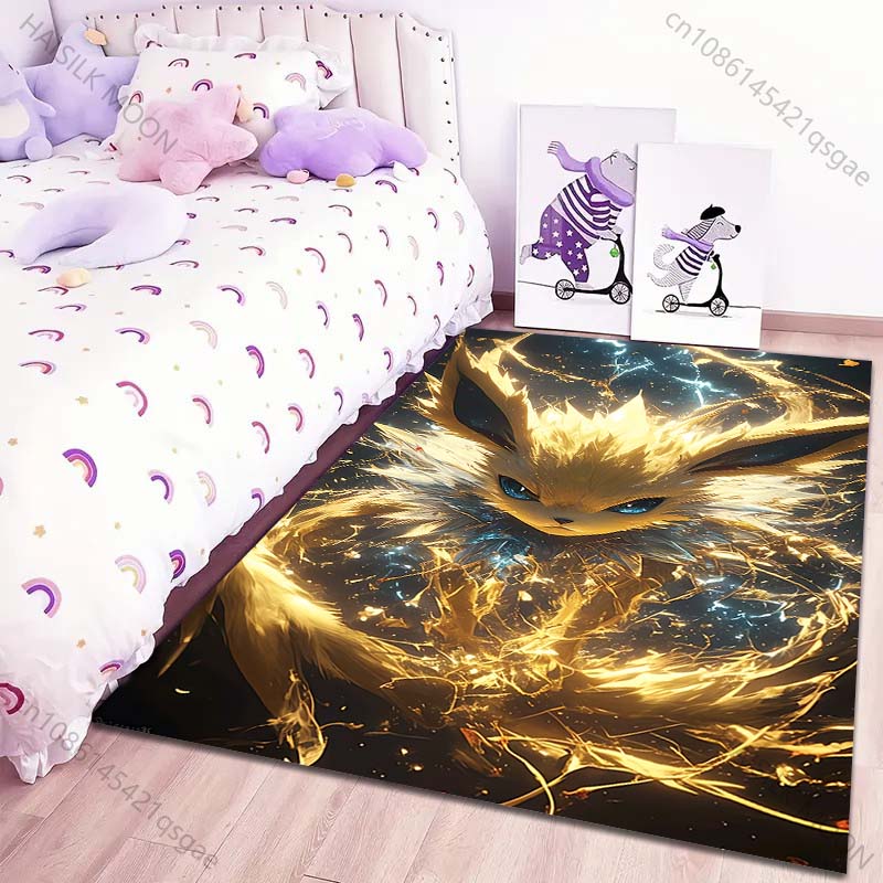 

SOLD OUT! Cute P-Pokemon Eevee Theme Cartoon Carpets for Holiday Gifts Living Rooms Bedroom Mat King Sizes Decor Rug Fast Arrive 40x60cm
