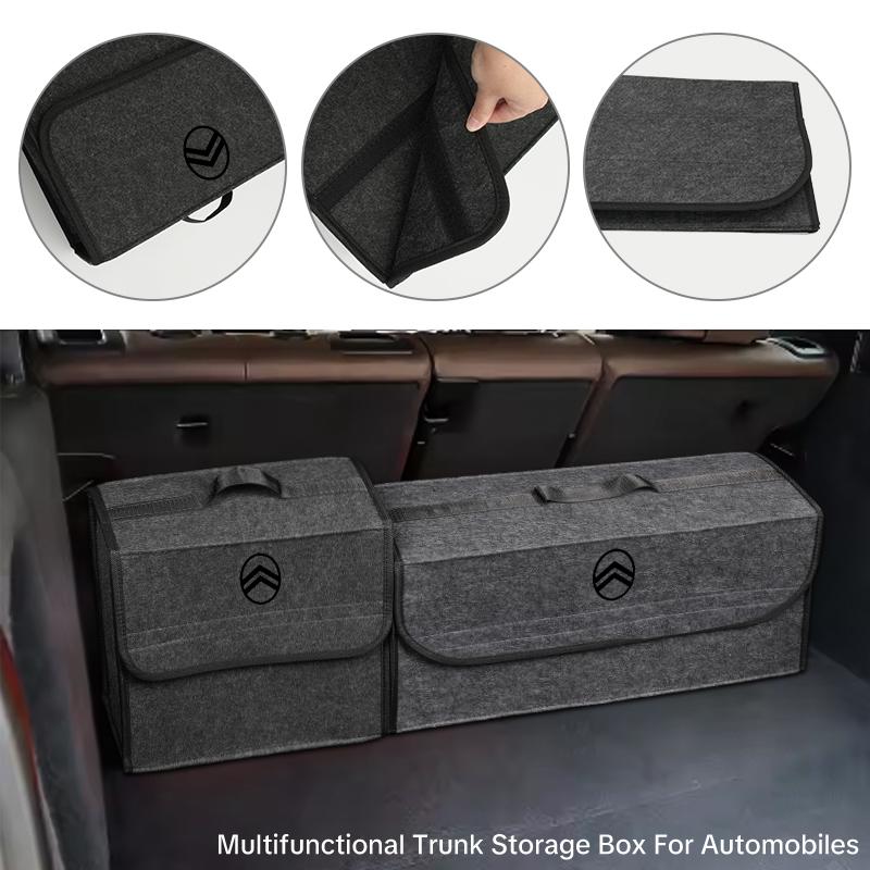 Car Trunk Storage Box Organizer Foldable Stowing Container Bag For Citroen C4 C3 C5 C1 C2 Berlingo Celysee Cactus Picasso Grand