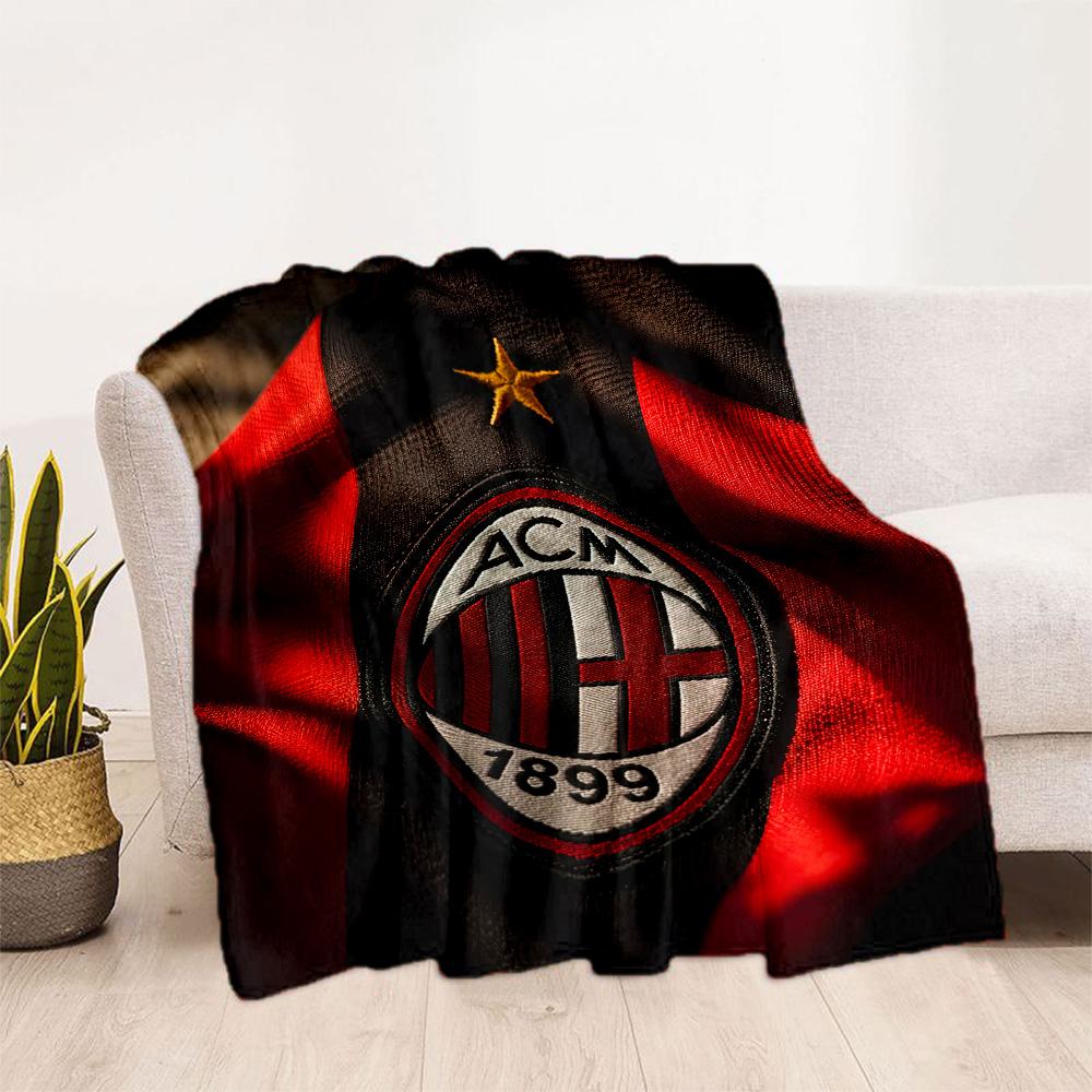 Ac Milan Blanket Soft Warm Cozy Suitable For Livingroom Chair Couch For All Seasons Modern Birthday Christmas Gift Blanket