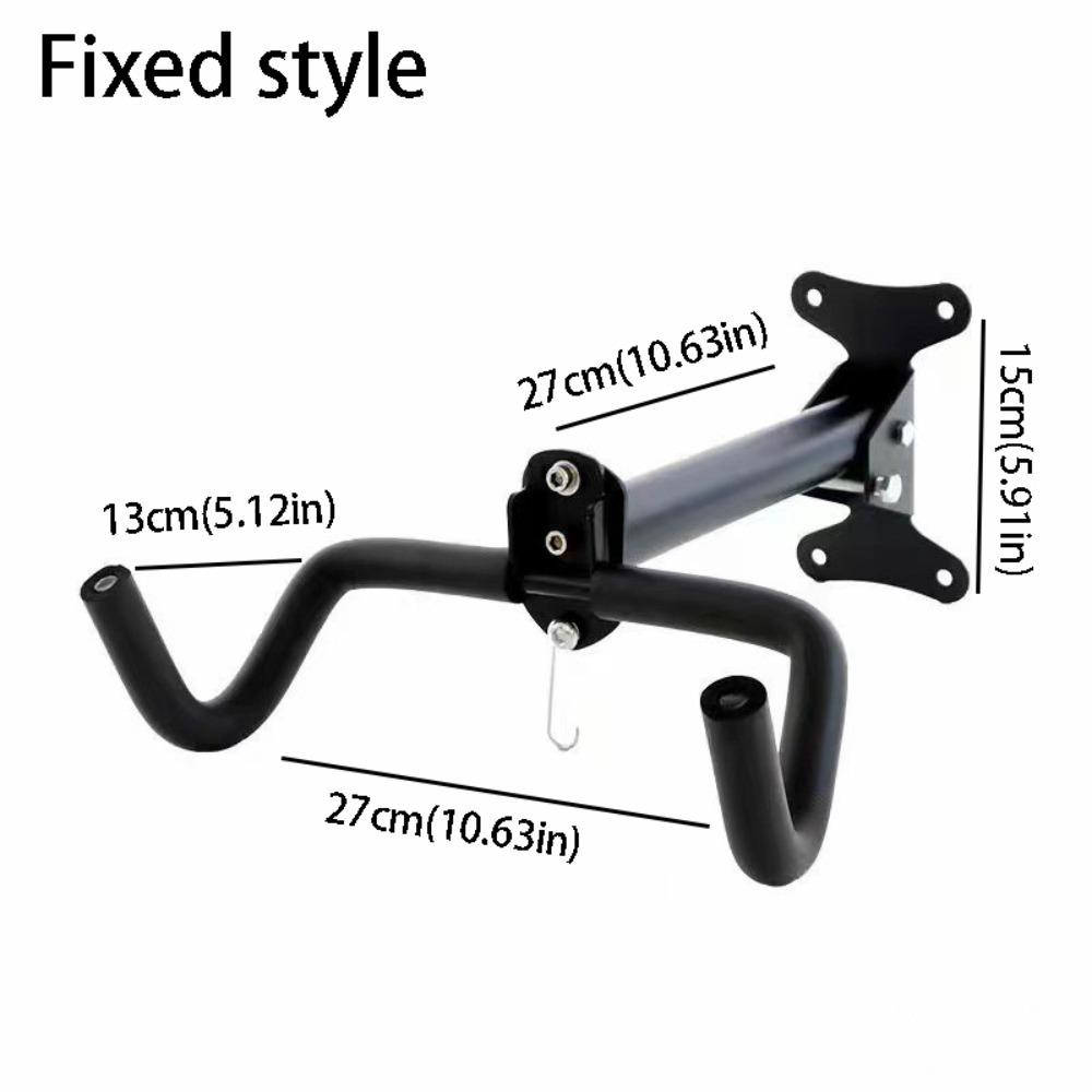 Foldable Design Wall Beam Bike Rack Space Saving Wall Mounted Bicycle Rack  Road Bicycle Storage