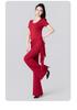 2026 Women's Rhinestone Mesh Dance Costume Set - Slim-fit Modern Performance Wear