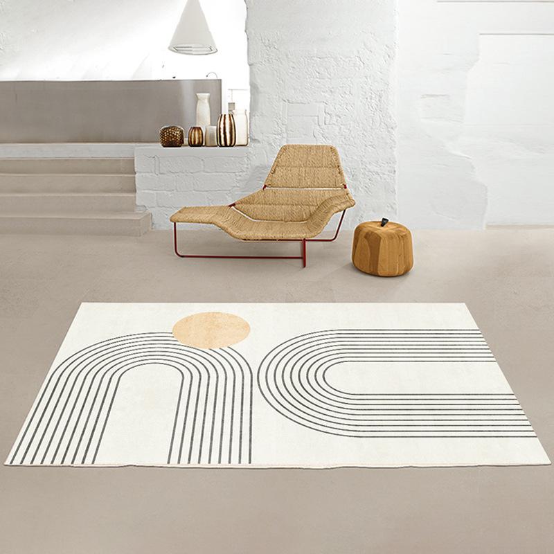 Stain-Resistant, Easy-Care Wabi-Sabi Crystal Velvet Living Room Carpet