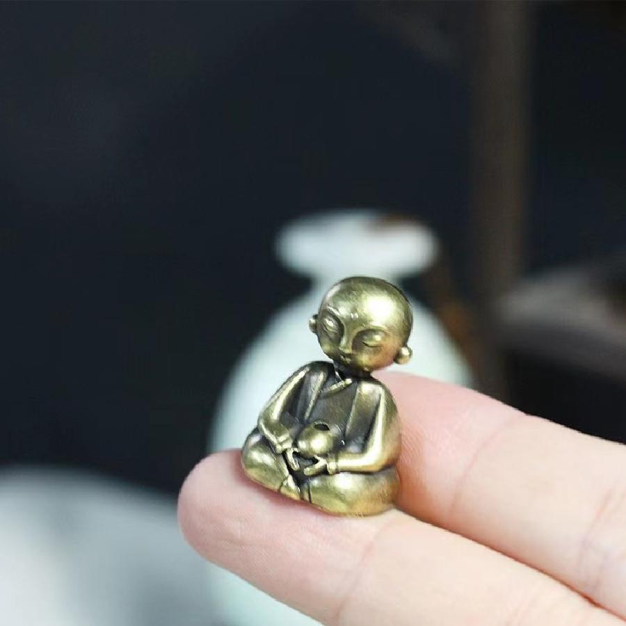 Zen inspired incense burner, incense holder, simple fragrance path, small monk's incense seat, study decoration