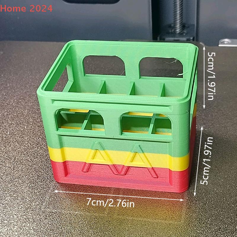 AAA/AA/9V/CR2032/CR2025 Batterie-Aufbewahrungsbox Stapelbarer Batterie-Organizer Dekorativer Batteriehalter, Aufbewahrungsbox für Zuhause, Büro