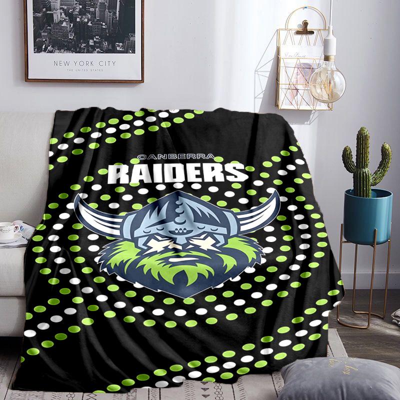 Raiders Team Spirit Blanket Lightweight Flannel Bedding Blanket Perfect for Travel, Camping, Living Rooms, Offices, Sofas, Fan Christmas Gift