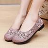 Shoes Summer One Foot Stirrup Cloth Shoes Women Flat Lazy Shoes Embroidery Shallow Mouth Breathable Women Sports Casual Shoes