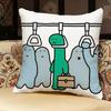 J-joguman Art Pillow Case Pillowcase, Double-sided Printed, Sofa Cushion, Bedroom Headboard Pillow