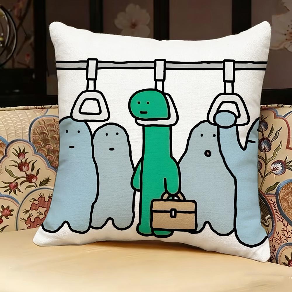 J-joguman Art Pillow Case Pillowcase, Double-sided Printed, Sofa Cushion, Bedroom Headboard Pillow