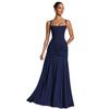 Women's European & American Slim-Fit Long-Sleeve Maxi Camisole Dress