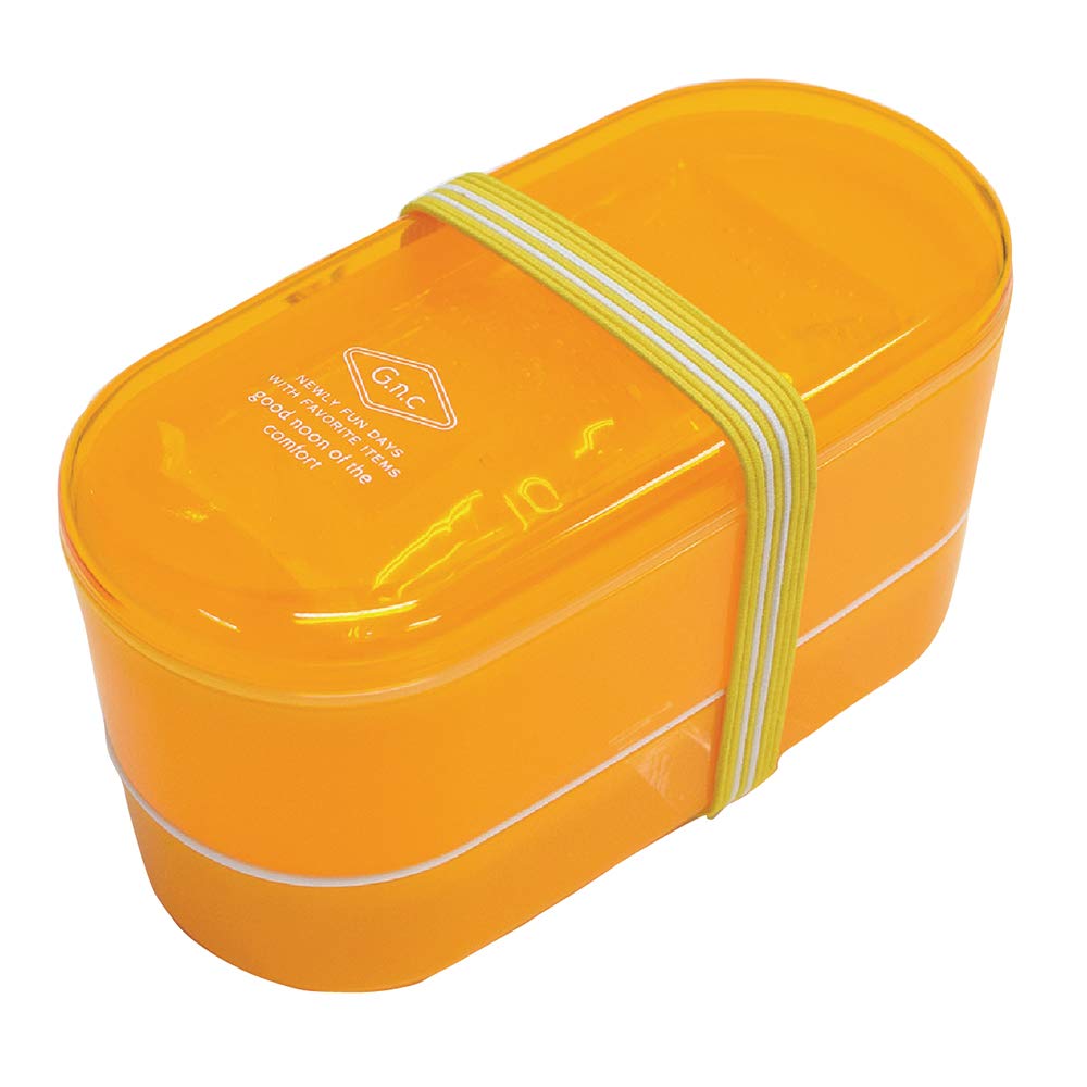 

Yellow Studio Lunch Box with Ice 73132 G.n.c. 2-Tier Pack, Yellow, 580ml,