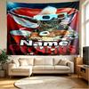 Custom Name Personalized Gizmo (Gremlins) Print Tapestry, Wall Art Decor, Bedroom, Dorm, Apartment, LivingRoom, Party Backdrop, Gift for Birthday