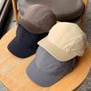 Baseball Caps Cotton Adjustable Sun Protection Quick Dry Sunscreen Hats Short Brim Hip Hop Golf Dad Hat Snapback Caps