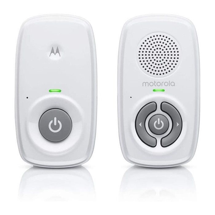 Moniteur bébé audio - MOTOROLA - AM21 - 300 m - Blanc
