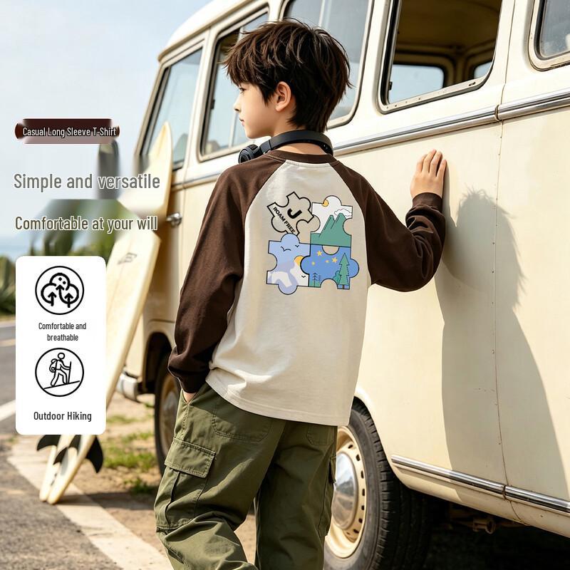 JEEP Kids Long Sleeve T-Shirt