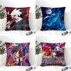 2D Fighting Game U-Under Night In-Birth 1 Linen Cushion Covers For Decorative Sofa Home Pillows Case Car Chair Pillows Cases
