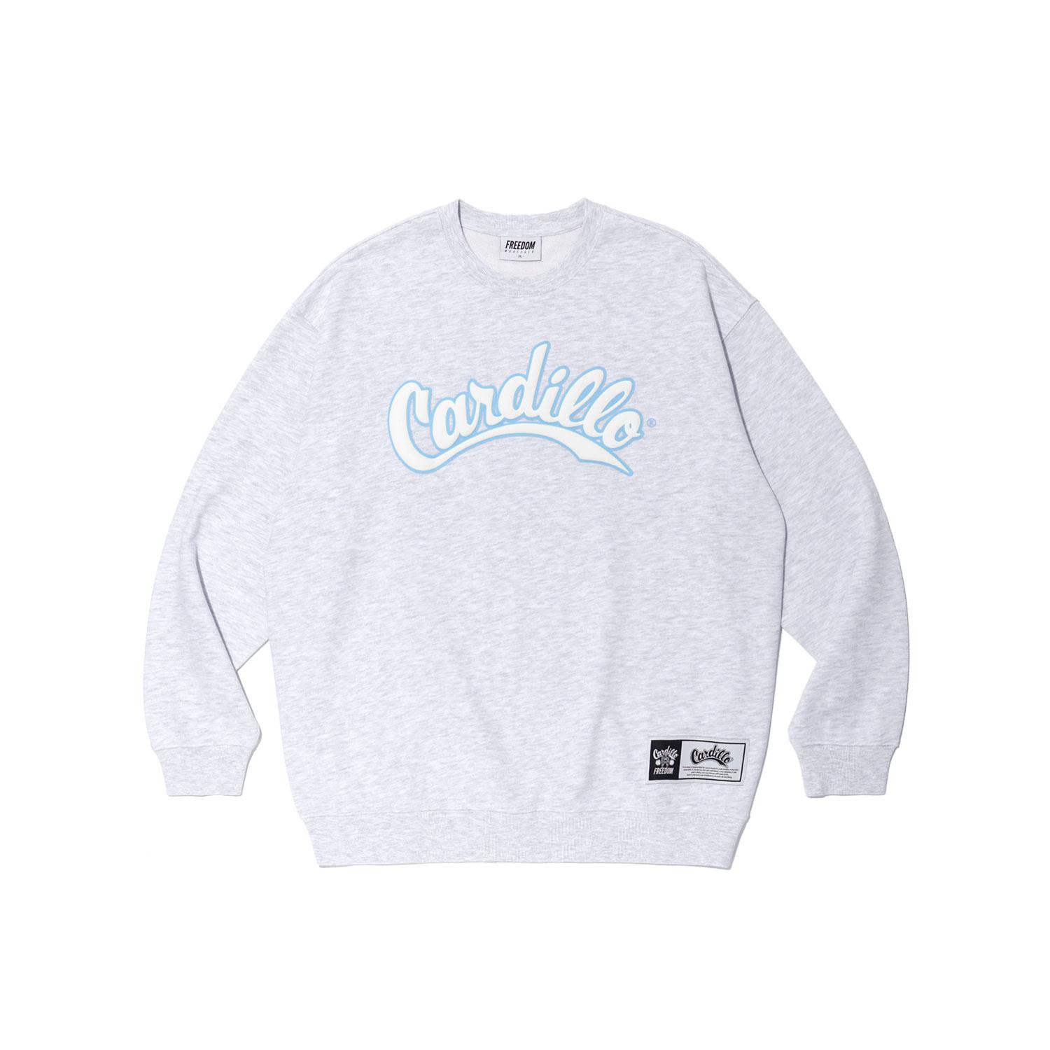 Свободная оверсайз толстовка Cardillo (меланж) Melange/L