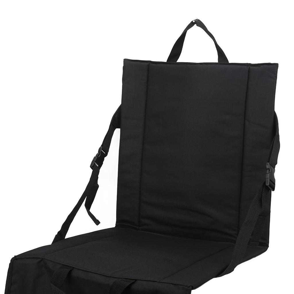 Stadium Sitting Cushion Foldable Portable Outdoor Cushion with Backrest for Bleachers