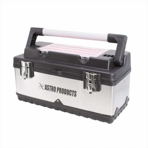 astro products Stainless Steel Tool Box with Aluminum Handle