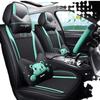 Seventh Gen Elantra Universal Naughty Bear Car Seat Cushion - Leather/Ice Silk, All-Season