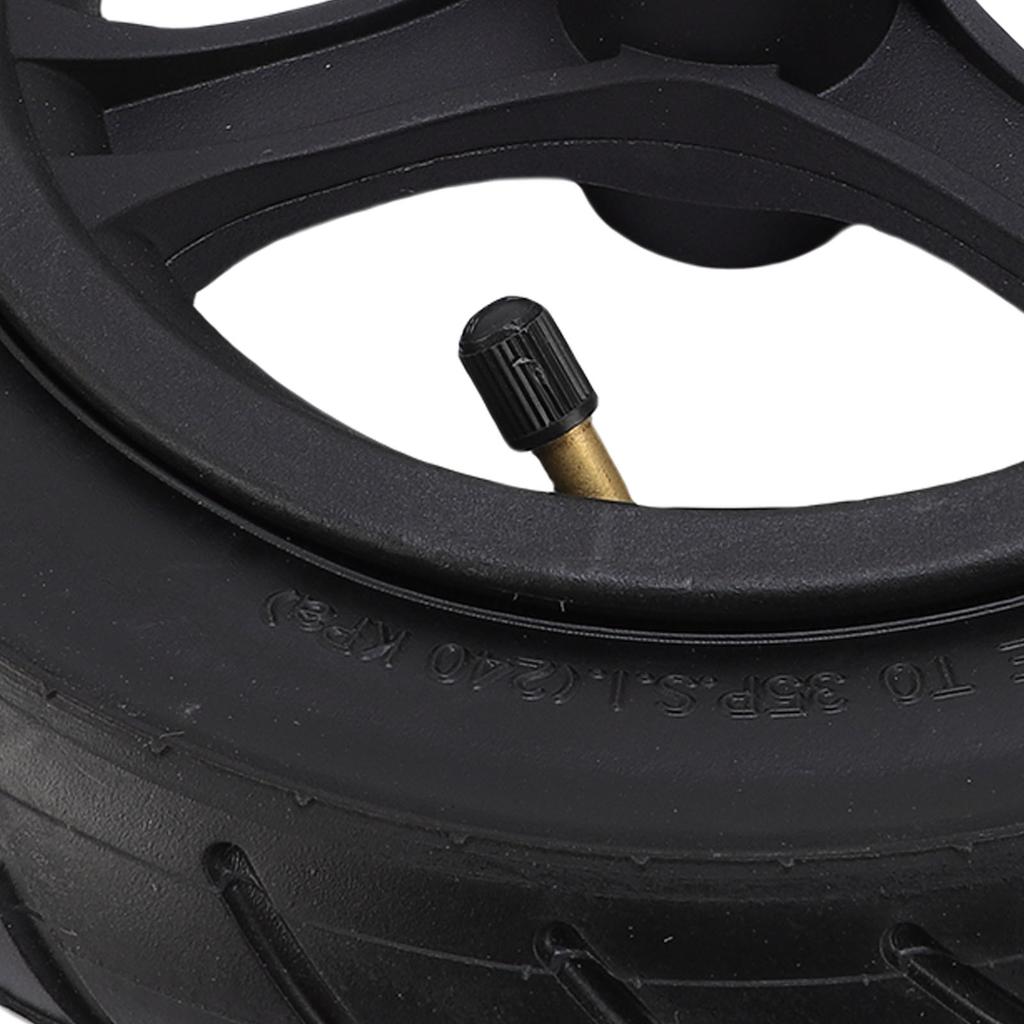 10 Inch Scooter Rear Wheel 10 Inch Scooter Rear Wheel Rubber Electric Scooter Auxiliary Wheel Rear Tire for Replacement