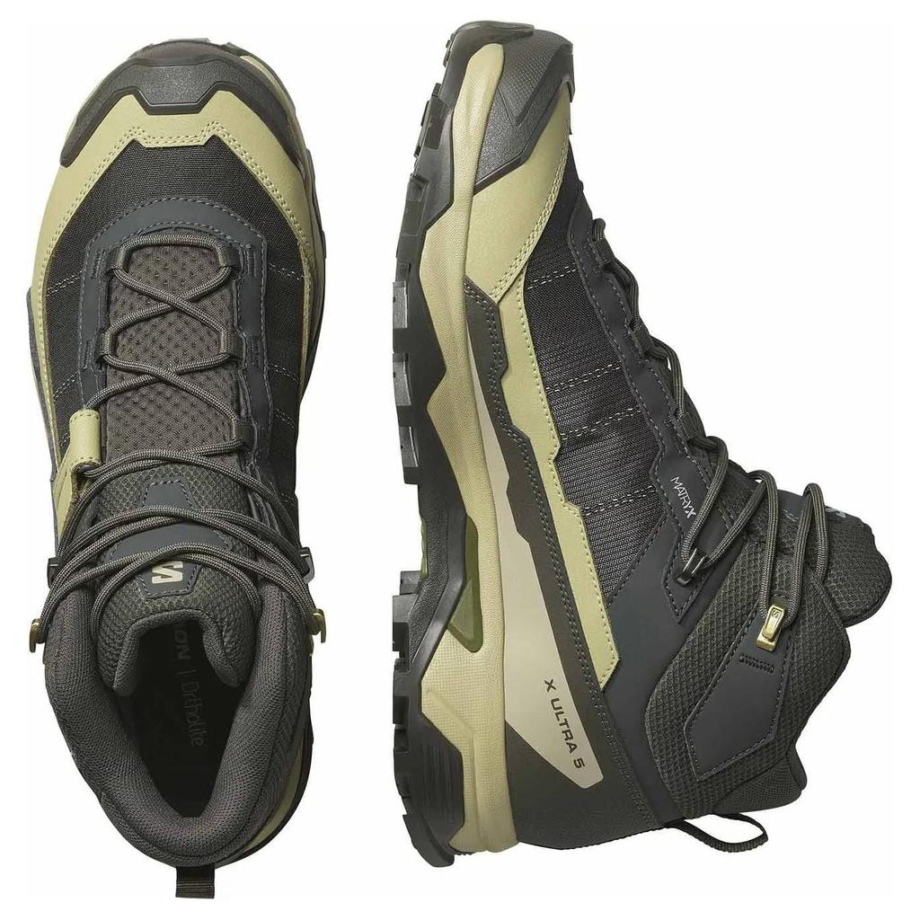 X Ultra 5 Salomon Mid GORE-TEX 'Peat Grey Green' L47754300