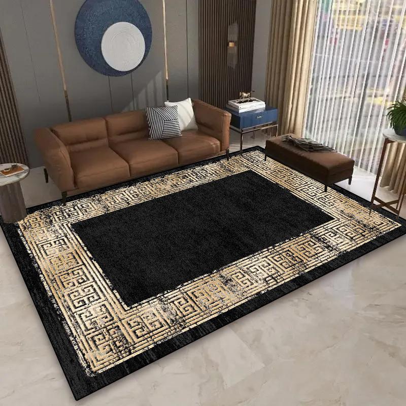 Nowoczesne Duże Dywany do Salonu Dekoracja Domu Dywany do Sypialni Antypoślizgowy Luksusowy Dywan do Salonu Zmywalna Mata pod Stoliki Kawowe