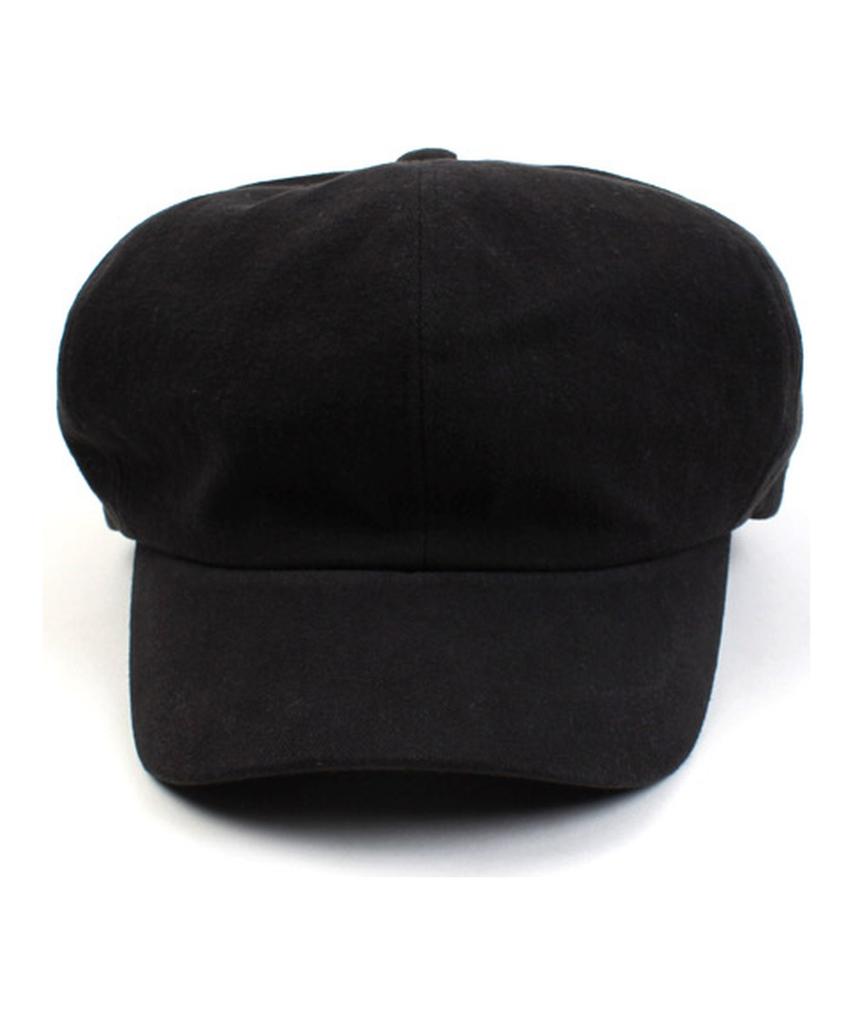 Yunibeosyeolkemiseuteuli Black Low Washing Newsboy Cap