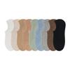 5 Pairs of Female Summer Cotton Ultra Thin Breathable Can Not Fall Off with Anti Odor Sweat Absorption Mesh Invisible Socks