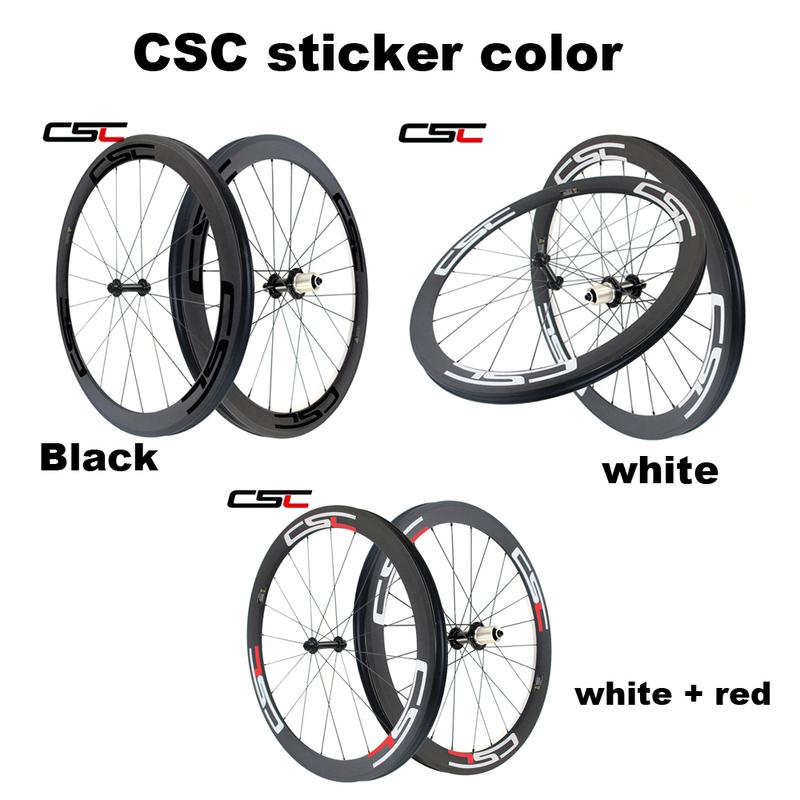 CSC Sticker and CSC Laser sticker Disc brake wheels чёрный