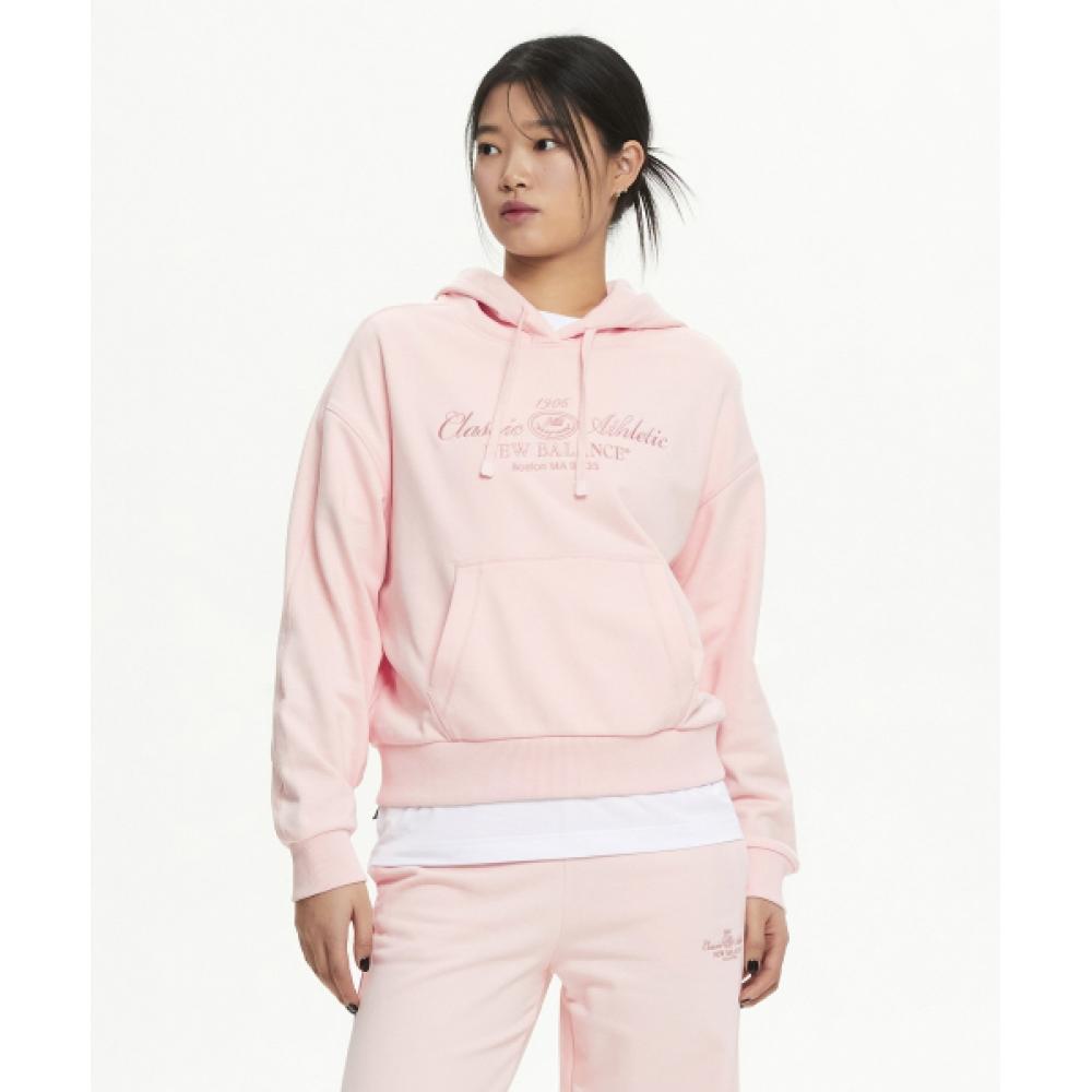 

New Balance Nbn0f1w212 Women Heritage Hoodie Pink (25)PINK/S(085)