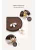 Light Luxury Baroque Pearl and Floral Stud Earrings
