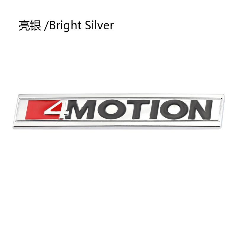 4 Motion Logo Car Stickers Emblem Badge Decals Front Hood Grille for Volkswagen SUV VW Multivan Tiguan Highline 4motion Touareg Zd2