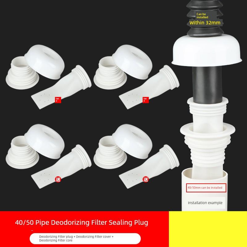 Anti-Odor Silicone Core for Floor Drain and Sewer, Universal Anti-Odor and Anti-Insect Sealing Plug for Water Pipes