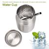 Household 700ml Stainless Steel Cup Outdoor Water Bottle Thermal Mug with Lid Straw