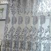 1 STÜCK LOZUJOJU Modische Tüllvorhänge im europäischen Stil mit ausgehöhltem Design und Tüllvorhängen für Wohnzimmer, Schlafzimmer, Heimdekoration