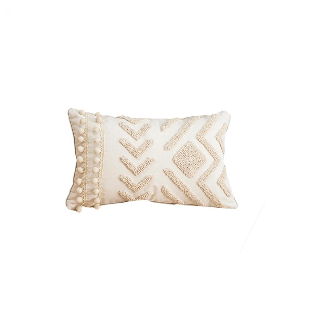Soft Boho Throw Pillow Cases Velvet Cotton Canvas Throw Cushion Covers Pillow Cushion Cover Pillowcase for Sofa Bedroom