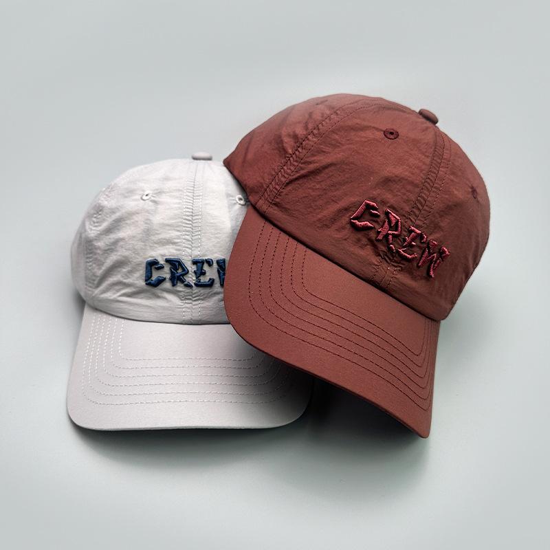 Quick-Drying Street Embroidery Alphabet Baseball Cap Men'S And Women'S Sports Trendy Version Sunshade Breathable Cap