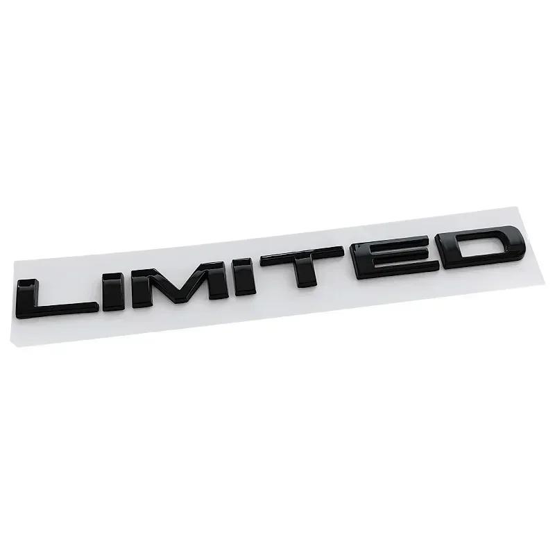 3D ABS Car Body Emblem Rear Trunk Badge Sticker for LIMITED Wrangler Tj Jk Jl Grand Cherokee Commander Renegade Liberty