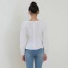 Egoist Square Neck Slim Flare Blouse Es2obl01